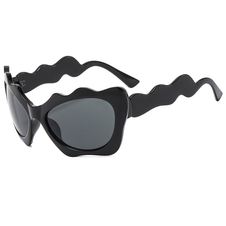 Ladies sunglasses in creative wave design Stornfield