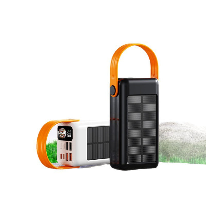 Wearable Solar Power Bank with Multifunctional Charging Options Stornfield