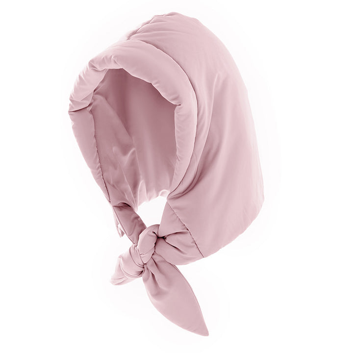 Padded Quilted Insulated Tie-Back Hooded Headscarf Stornfield