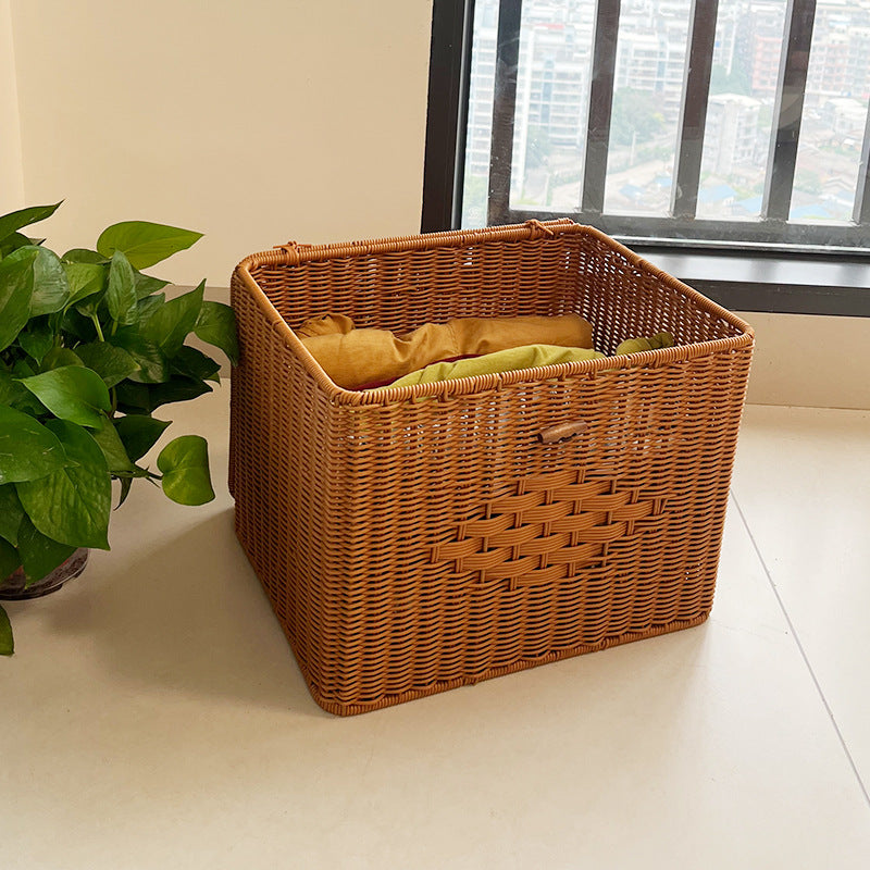 Women's Storage Basket with Flip Lid Stornfield