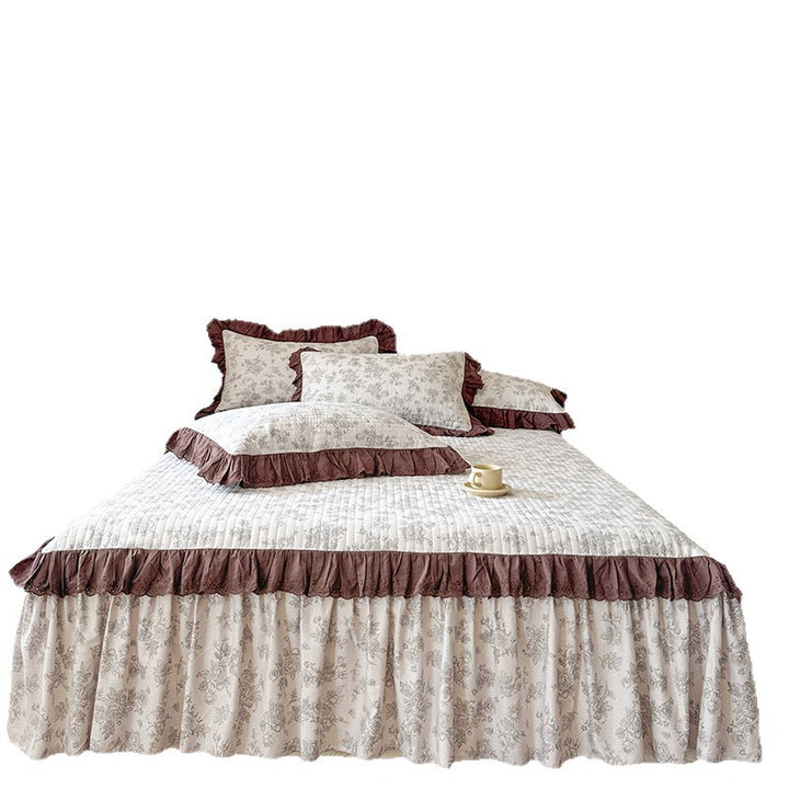 Floral Print Bedspread Set