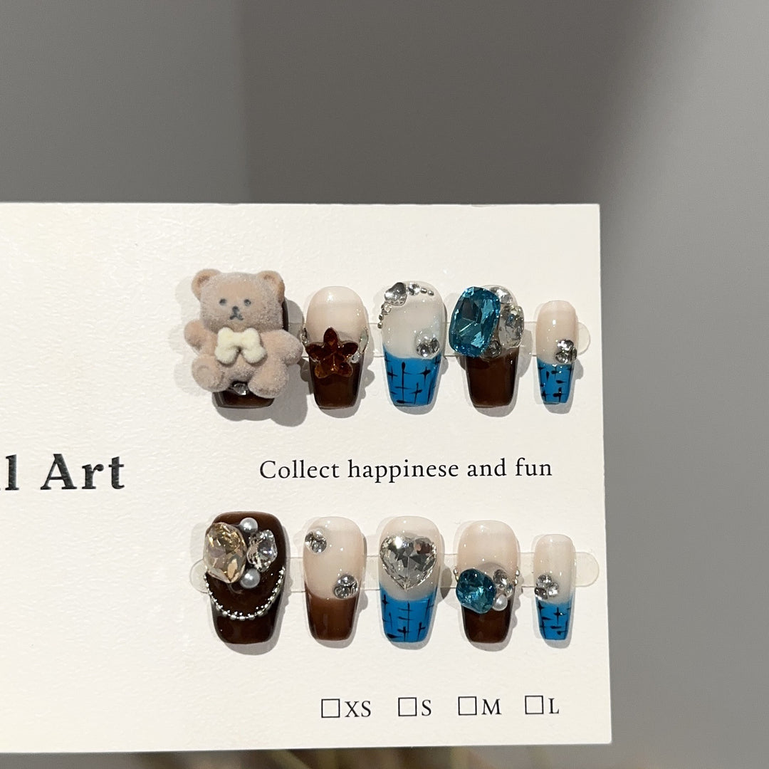 Whimsical Themed Press-On Nail Set
