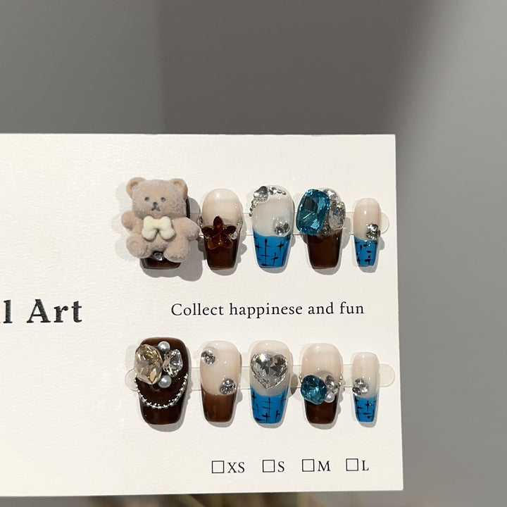 Whimsical Themed Press-On Nail Set