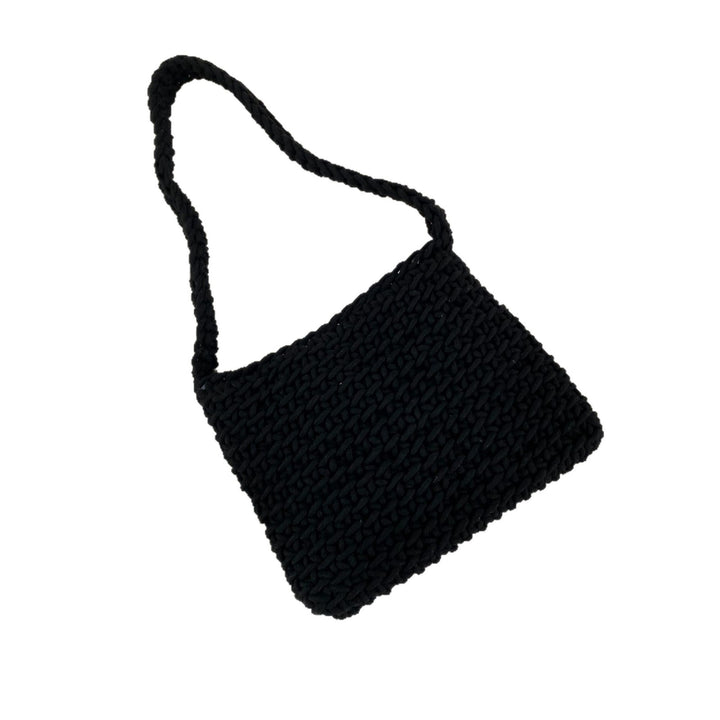 Hand-knotted shoulder bag made of high-quality sustainable material Stornfield