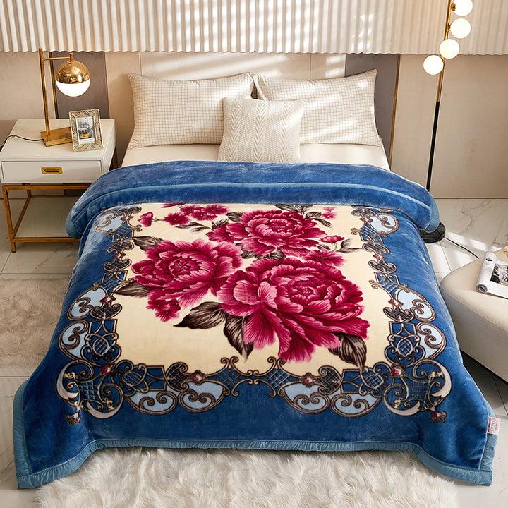 Decorative Fleece Throw Blanket Stornfield