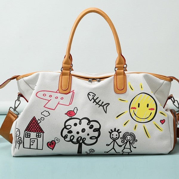 Artistic Print Travel Duffle Bag Stornfield