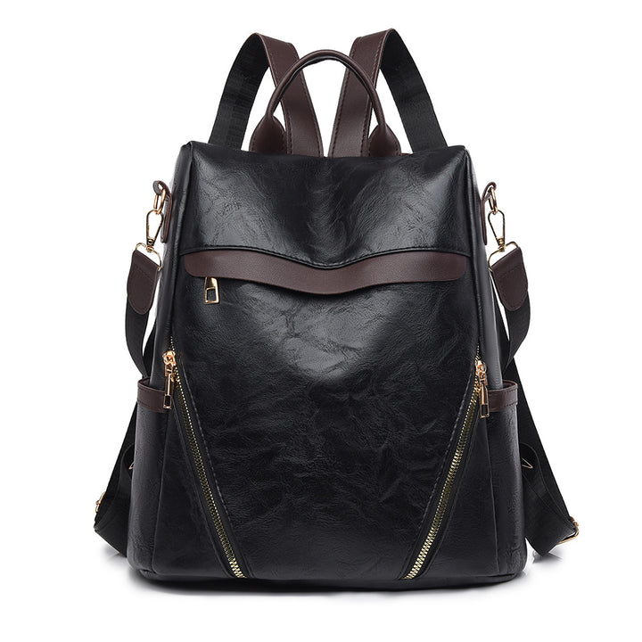 Multi-Functional Leather Backpack Stornfield