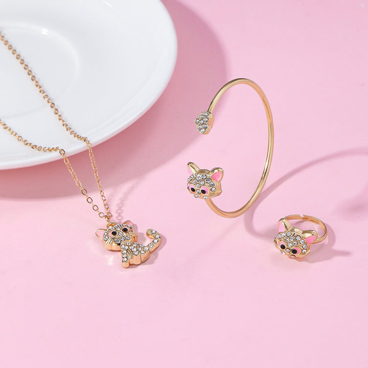 Playful Cat Jewelry Set Stornfield