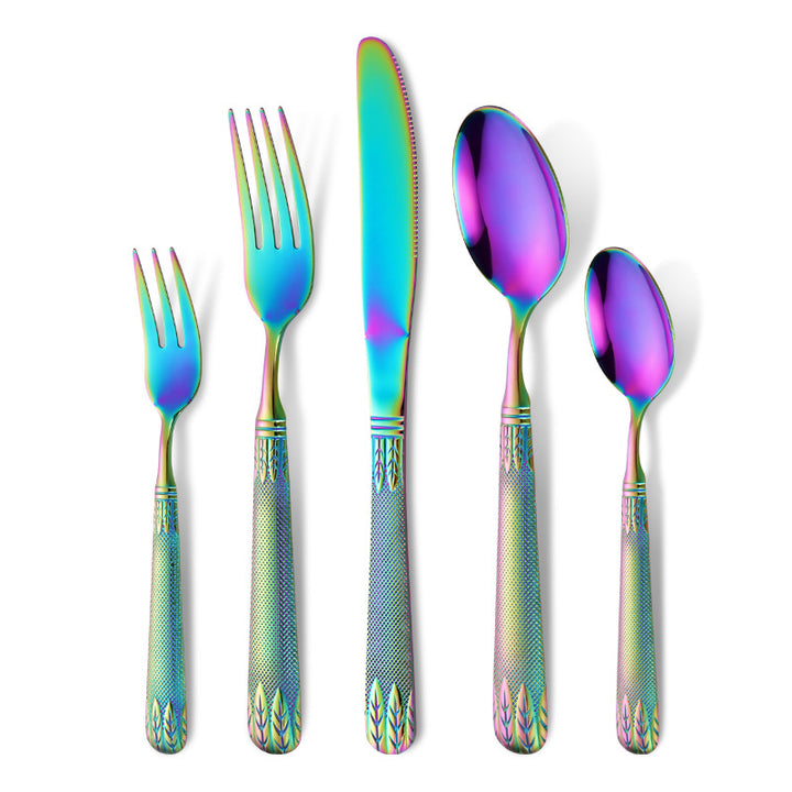 Elegant teaspoon with artistic handle design Stornfield