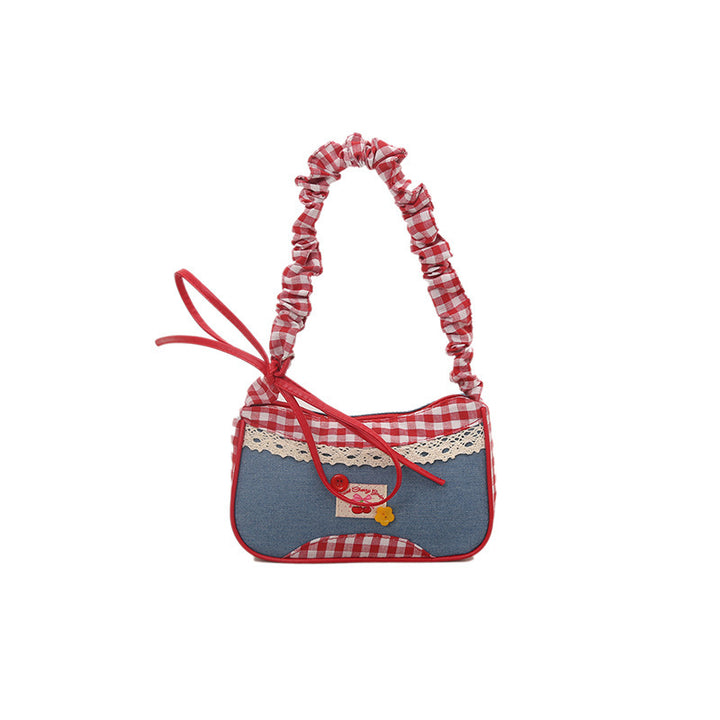 Retro Gingham Mini Crossbody Bag Stornfield