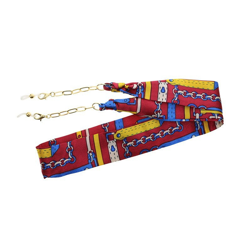 Floral Silk Eyewear Chain Stornfield
