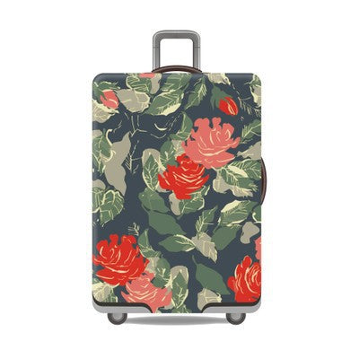 Tropical Leaf Print Hard Shell Luggage Stornfield