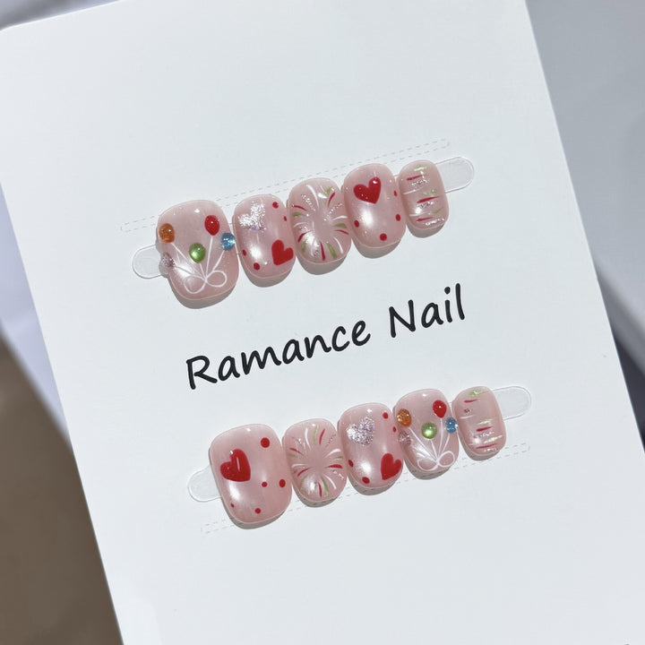 Decorative Press-On Nails Stornfield
