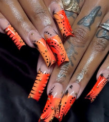 Artistic Stiletto Press-On Nail Extensions Stornfield