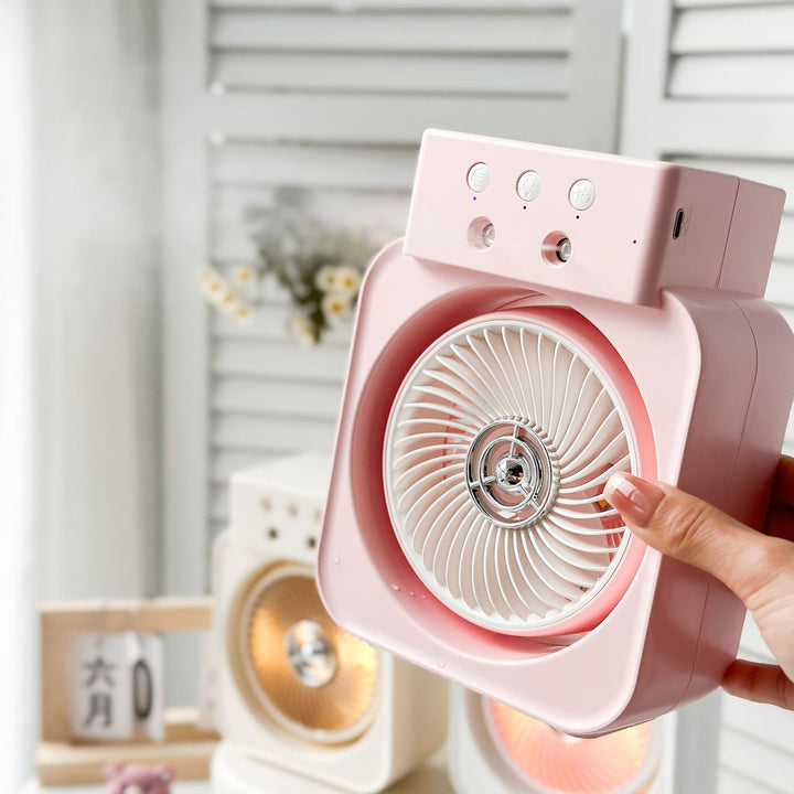 Women's portable mini fan with USB charging function Stornfield