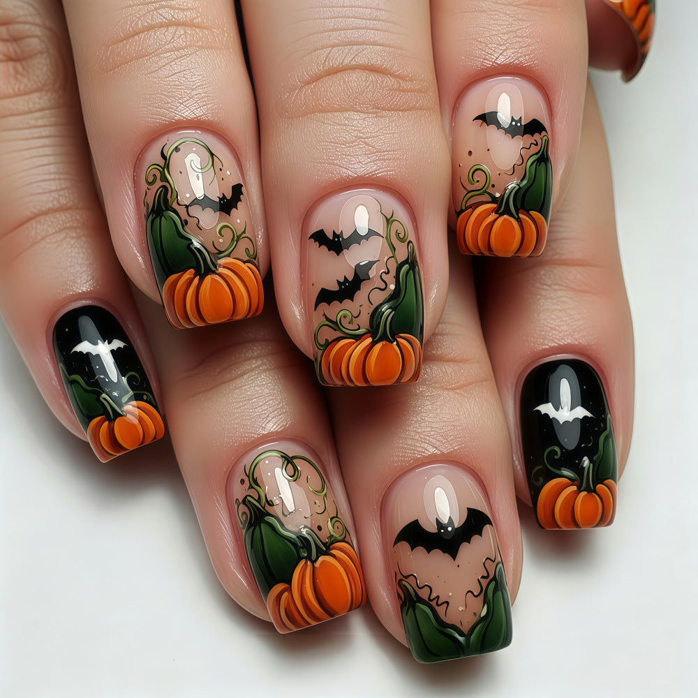 Artificial nail set with Halloween motif Stornfield