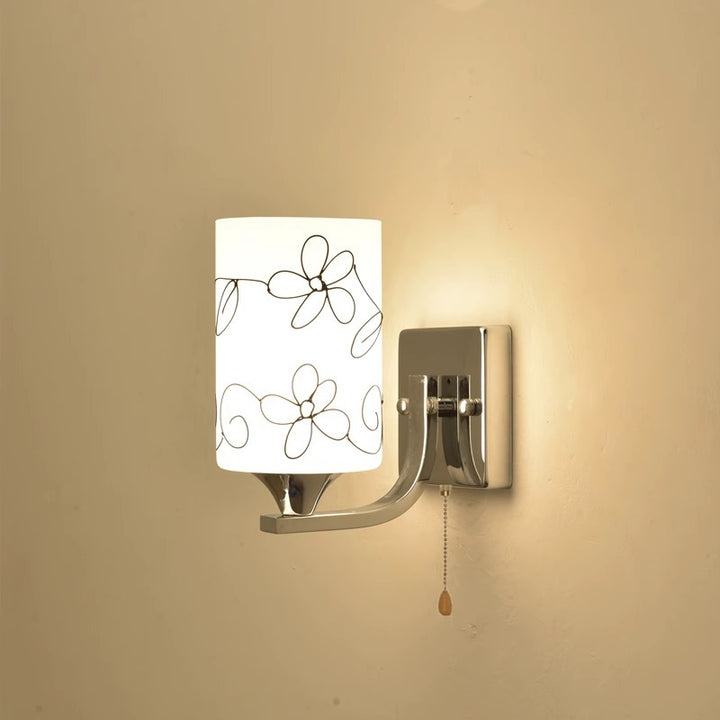 Artistic Flower Design Wall Sconce