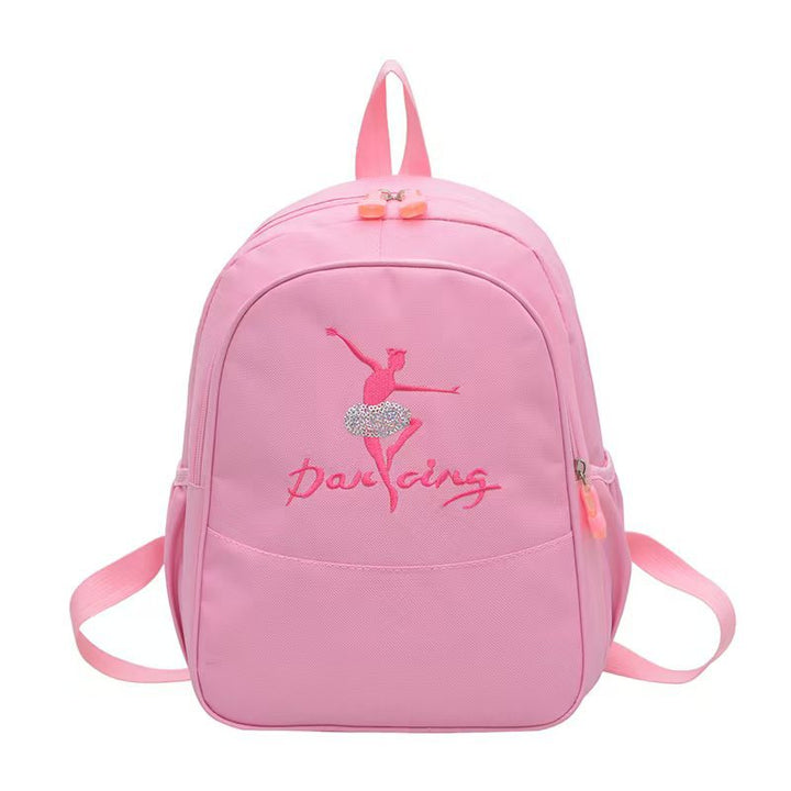 Ballerina-Themed Embroidered Backpack Stornfield