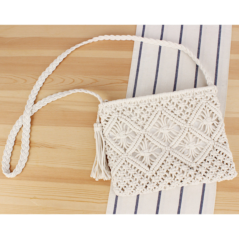 Hand-manipulated Macramé Crossbody Bag Stornfield