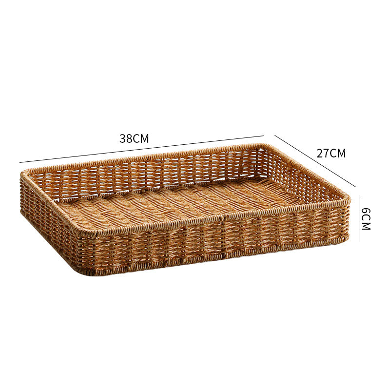 Handwoven Decorative Storage Tray Stornfield