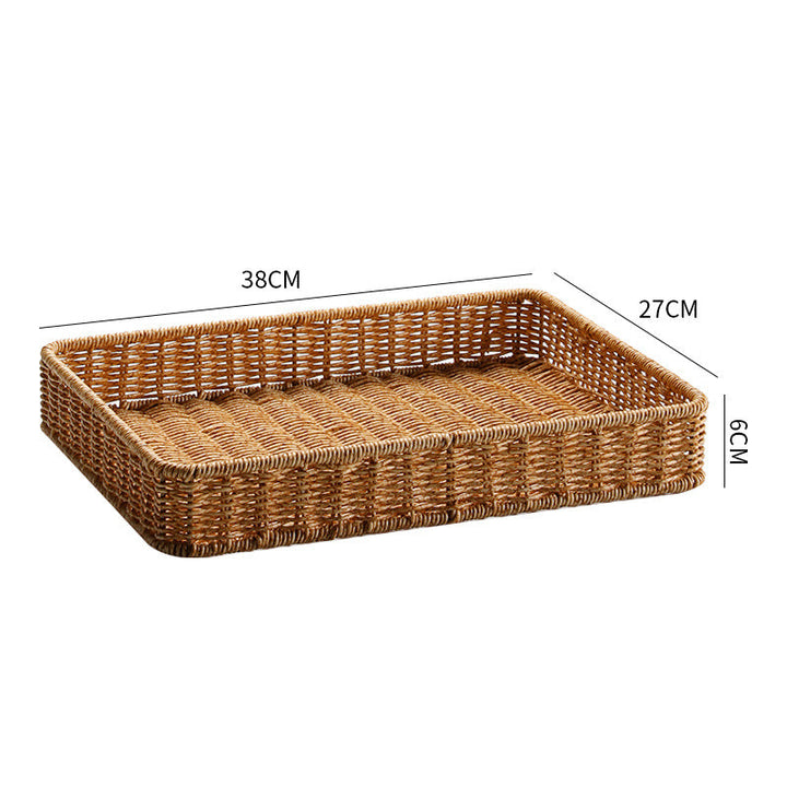Handwoven Decorative Storage Tray Stornfield