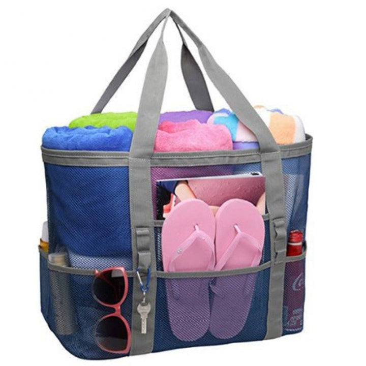 Spacious mesh beach bag Stornfield