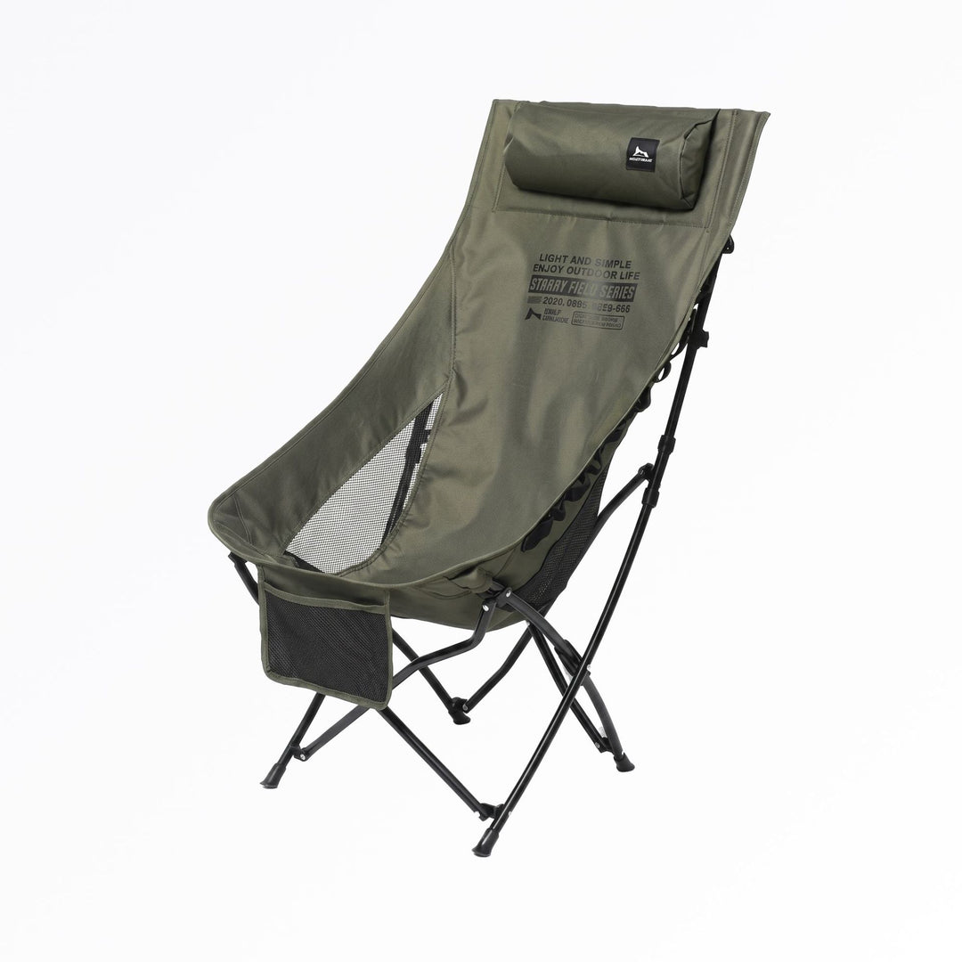 Recliner Chair With High Backrest And Extra Headrest Stornfield