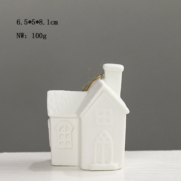 Decorative House-Shaped Ceramic Stornfeild