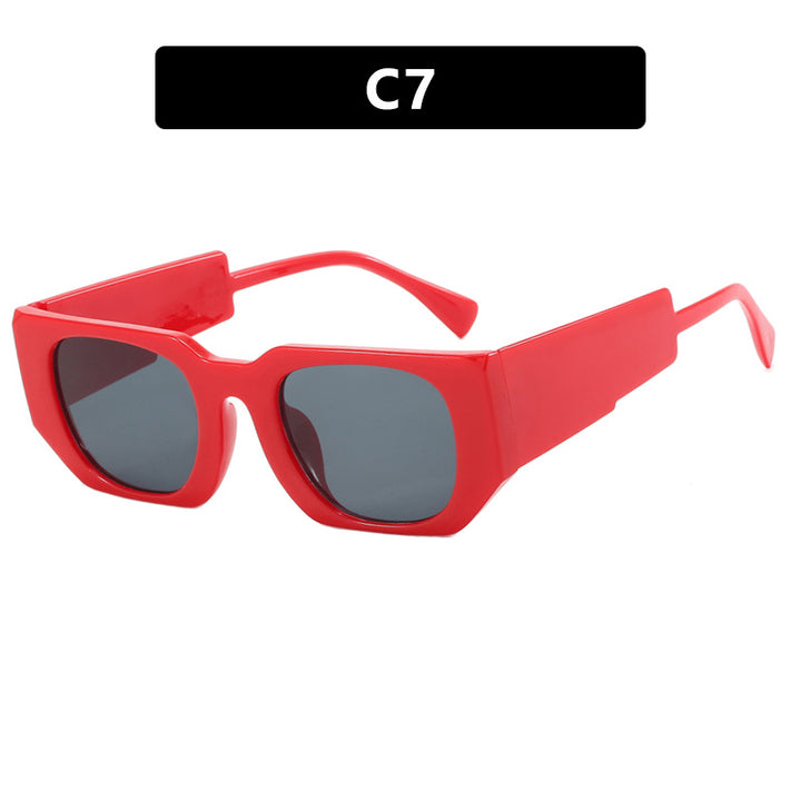 Ladies oversized sunglasses with geometric frame and UV protection Stornfield