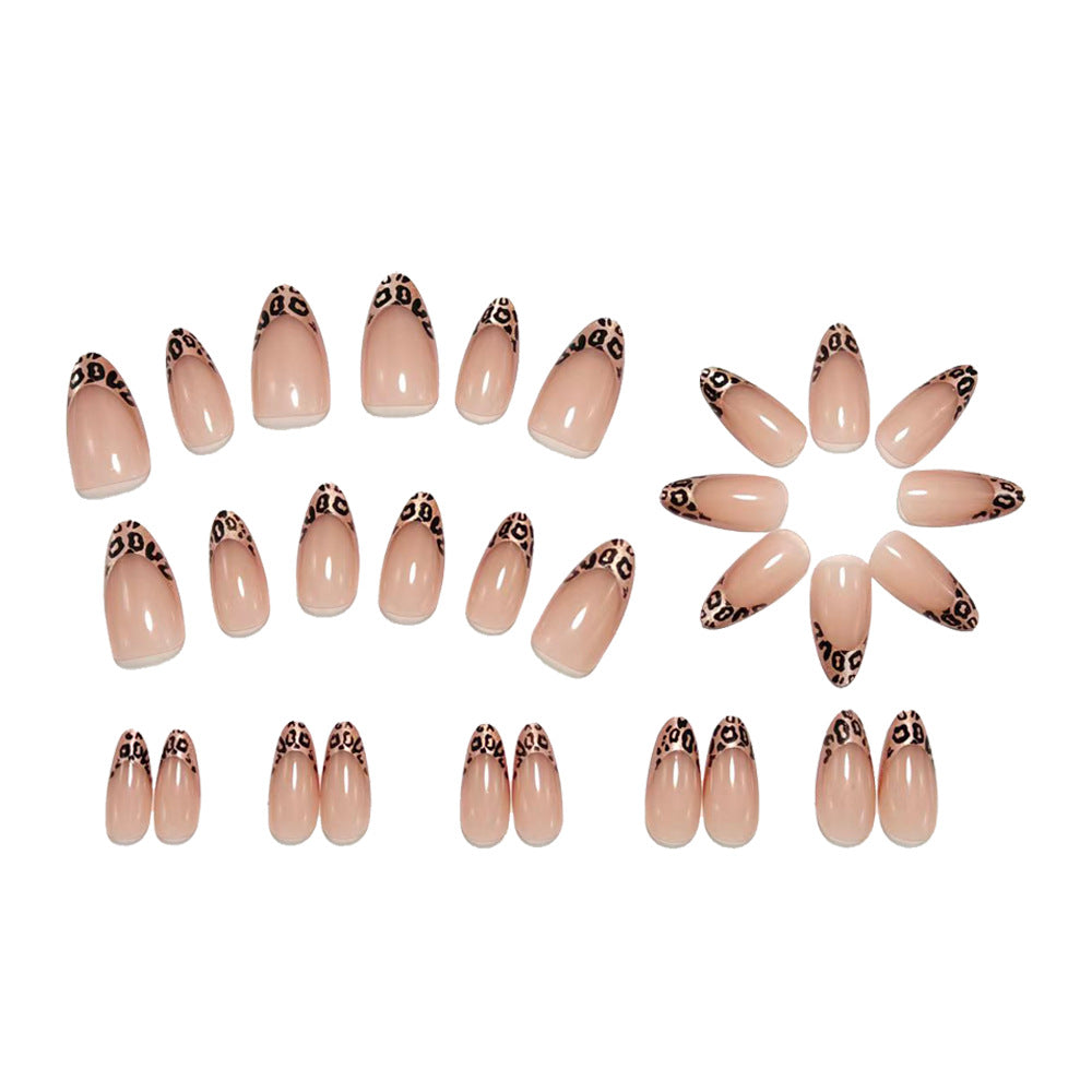 Artful Nail Tips with Leopard Pattern Stornfield