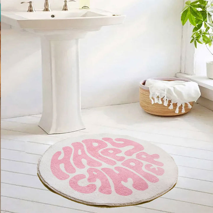 Heart-Shaped Bath Mat