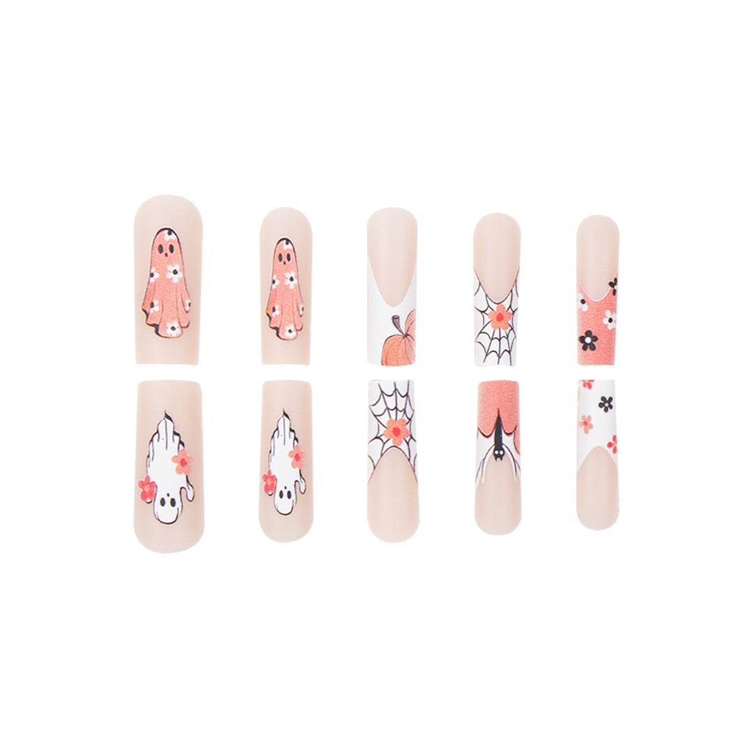 Halloween-Themed Press-On Nails Stornfield