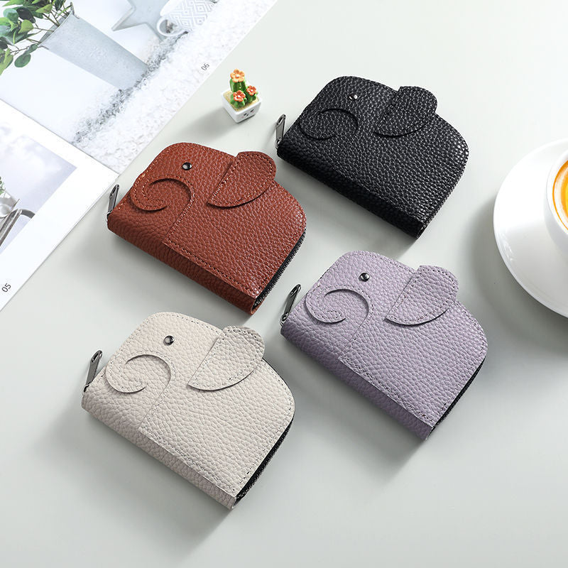 Multifunctional Zippered Card Wallet