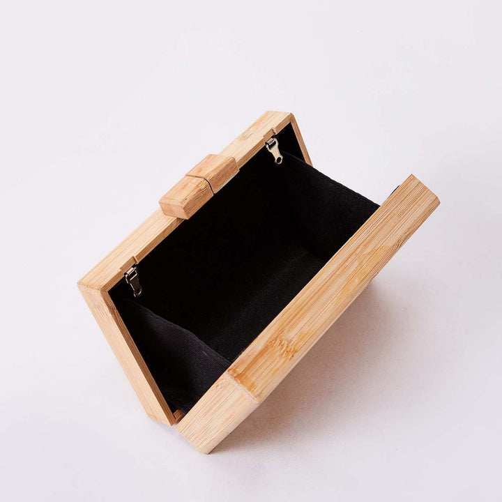 Wooden Box Clutch