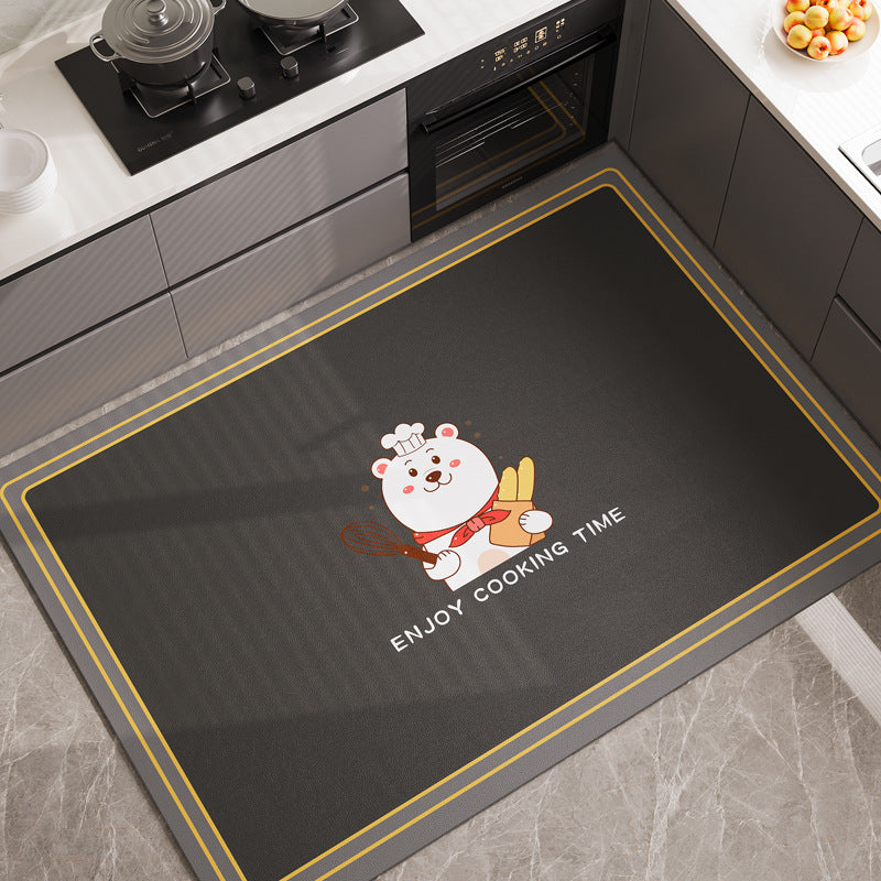 Fun Animal-Themed Kitchen Comfort Mat