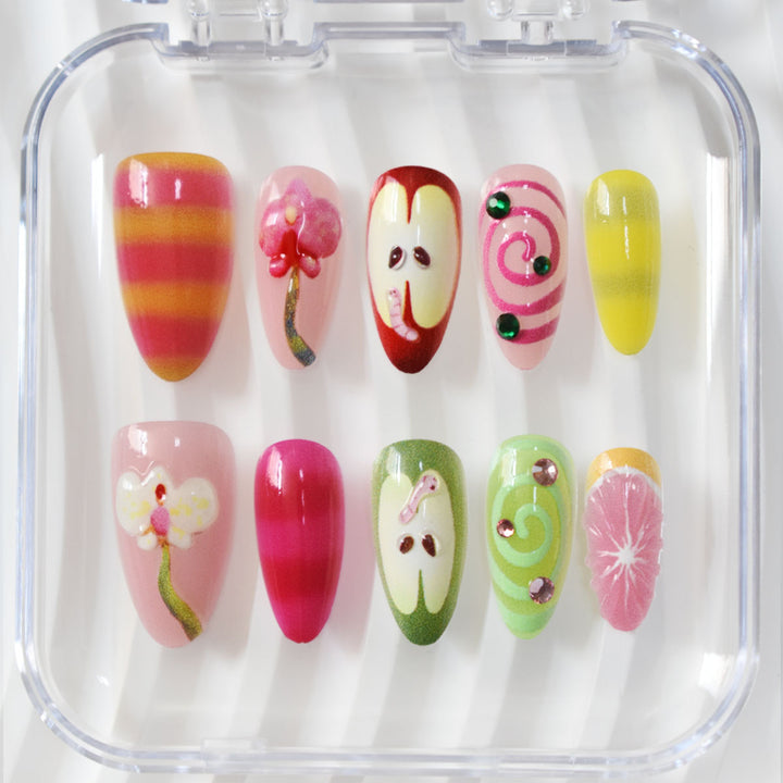Creative Floral Nail Art Set Stornfield