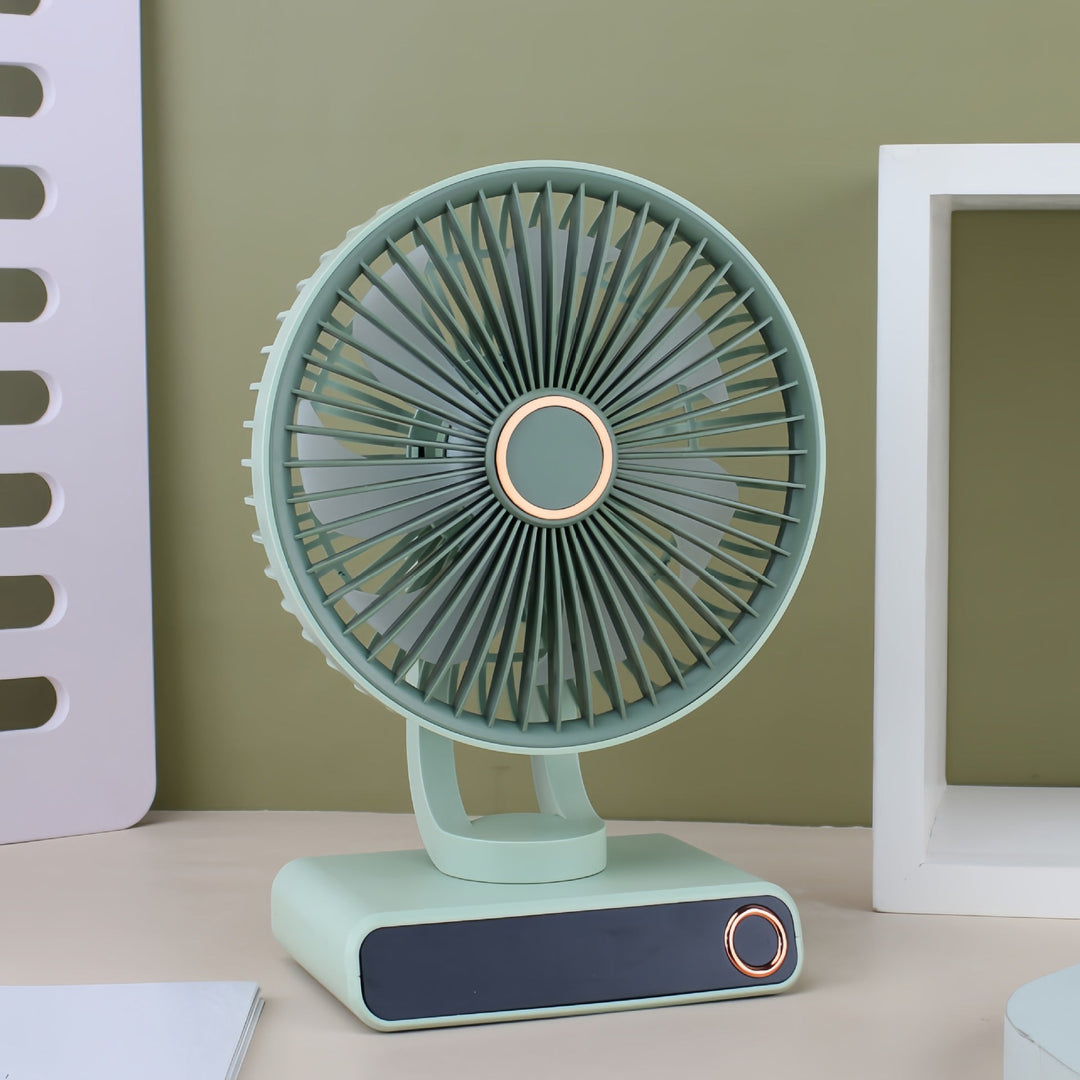 Women's Portable Table Fan with Modern Design and Adjustable Tilt Angle Stornfield