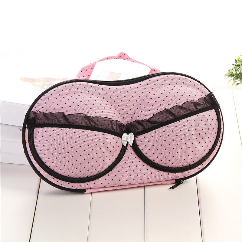 Stylish Dot Patterned Makeup Organizer Stornfield