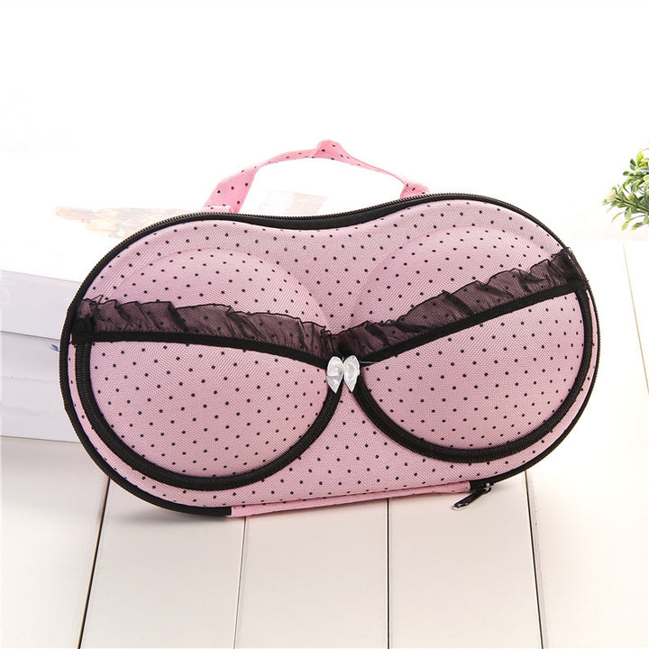 Stylish Dot Patterned Makeup Organizer Stornfield