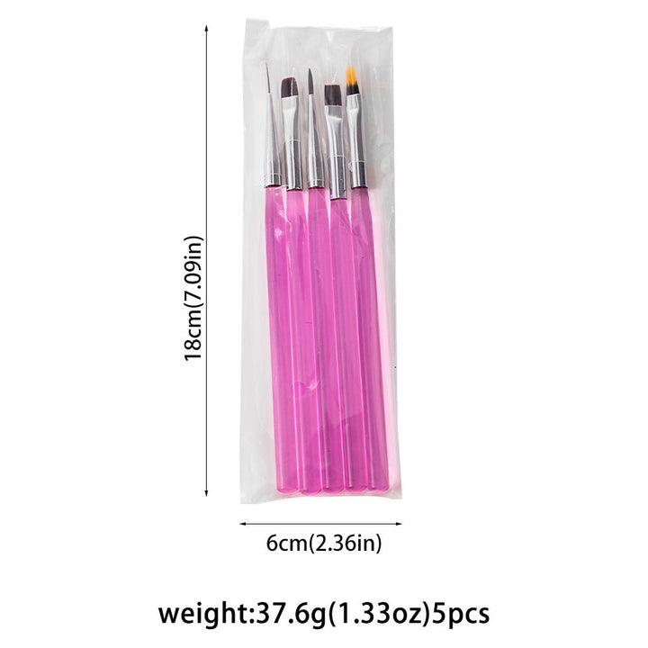 Professional Nail Art Detail Brush Set Stornfield