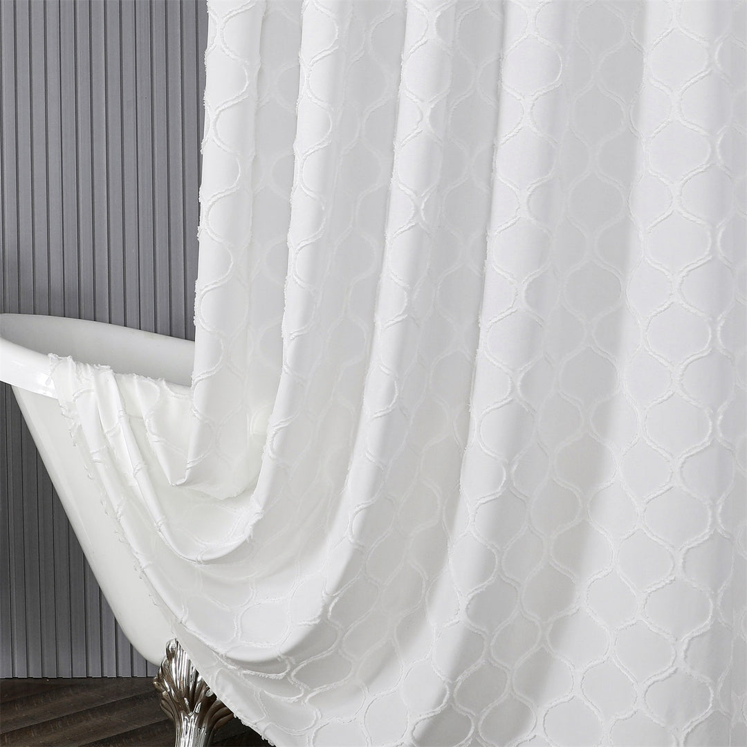Textured Pattern Window Curtains Stornfield