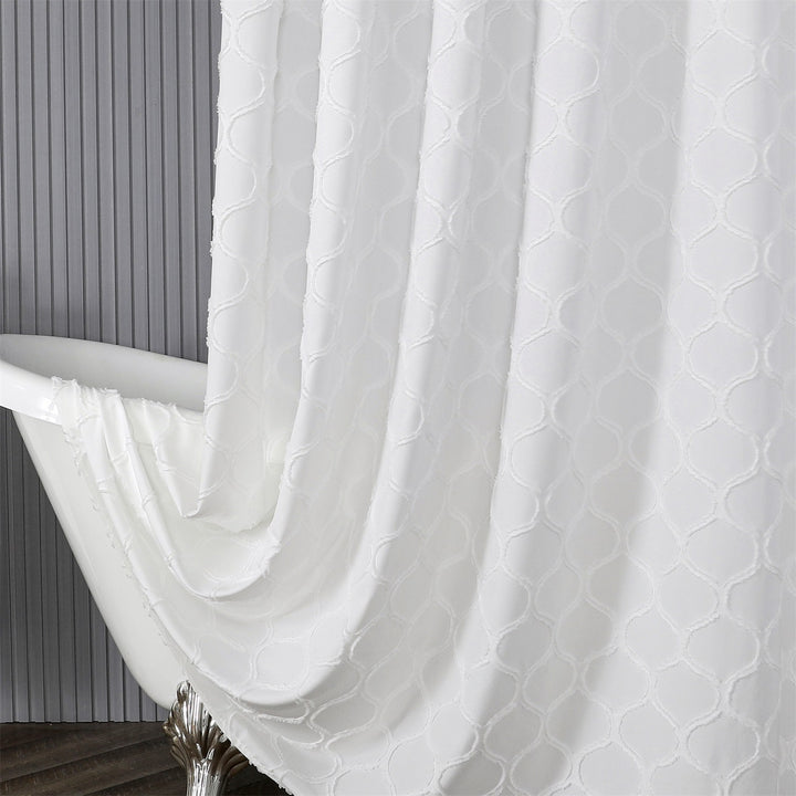 Textured Pattern Window Curtains Stornfield