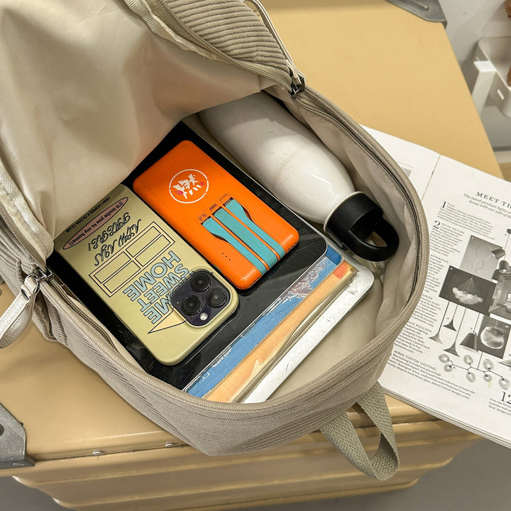Backpack with Structured Design and Practical Front Pockets Stornfield