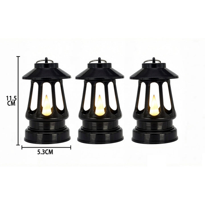 Nostalgic Oil Lantern with LED Lighting Stornfield