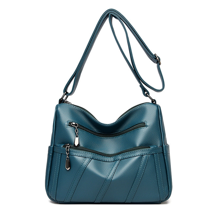 Elegant Zip-Detail Shoulder Bag Stornfield