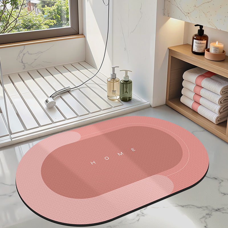 Modern Abstract Bathroom Mat