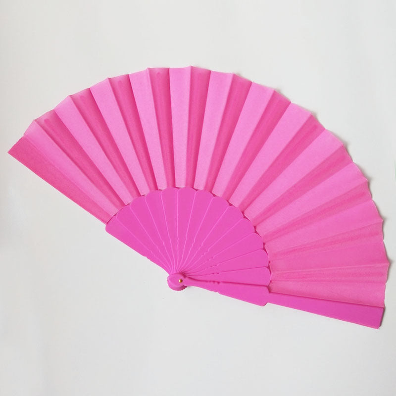 Ladies elegant hand fan made of high-quality paper and natural materials Stornfield