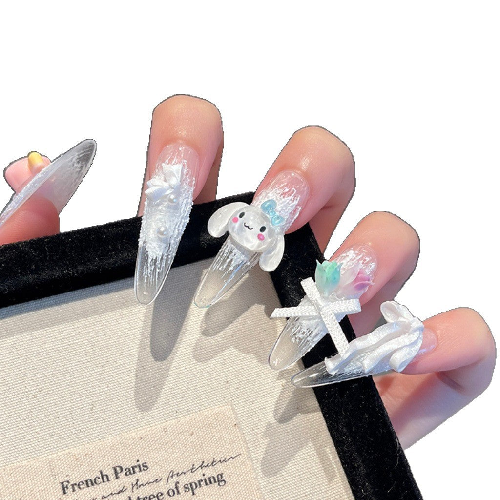Creative 3D Themed Press-On Nail Art Stornfield