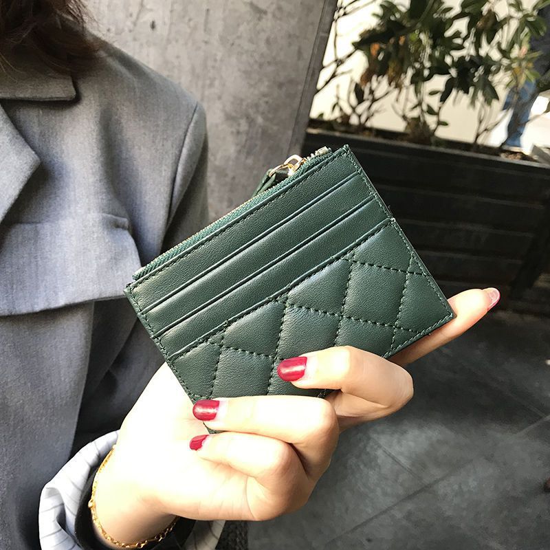 Quilted Leather Cardholder