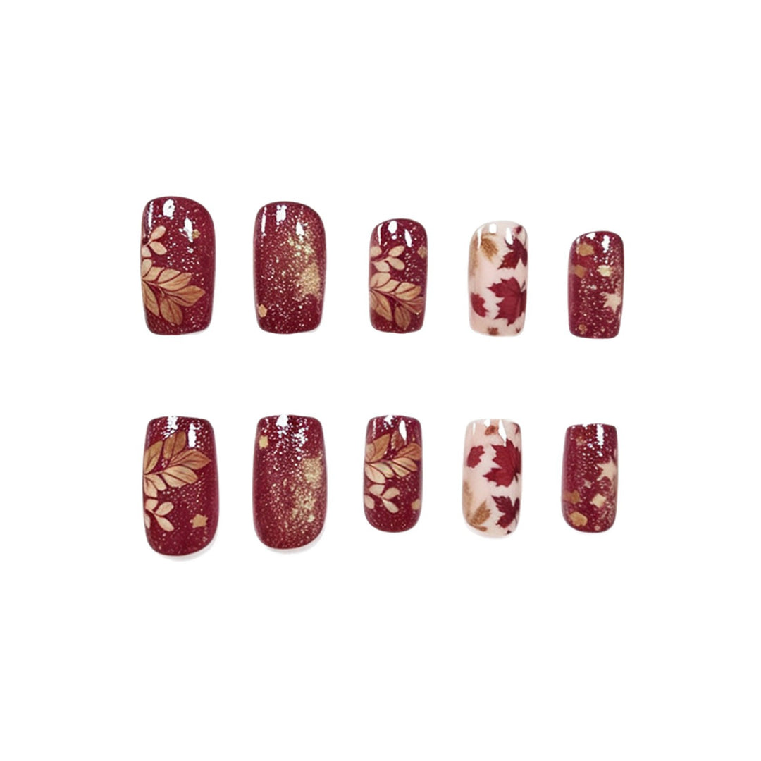 Autumn Leaves Nail Art Stornfield